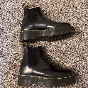Dr Marten Platform Chelsea Boots